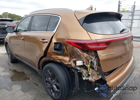 2020 Kia Sportage S from USA, damaged, VIN KNDP63AC5L7632611